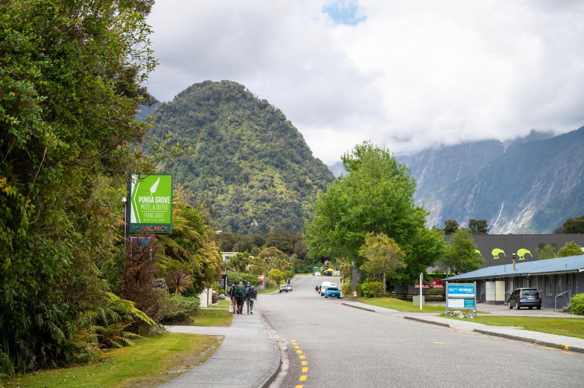 Punga Grove Motel Franz Josef Kültér fotó